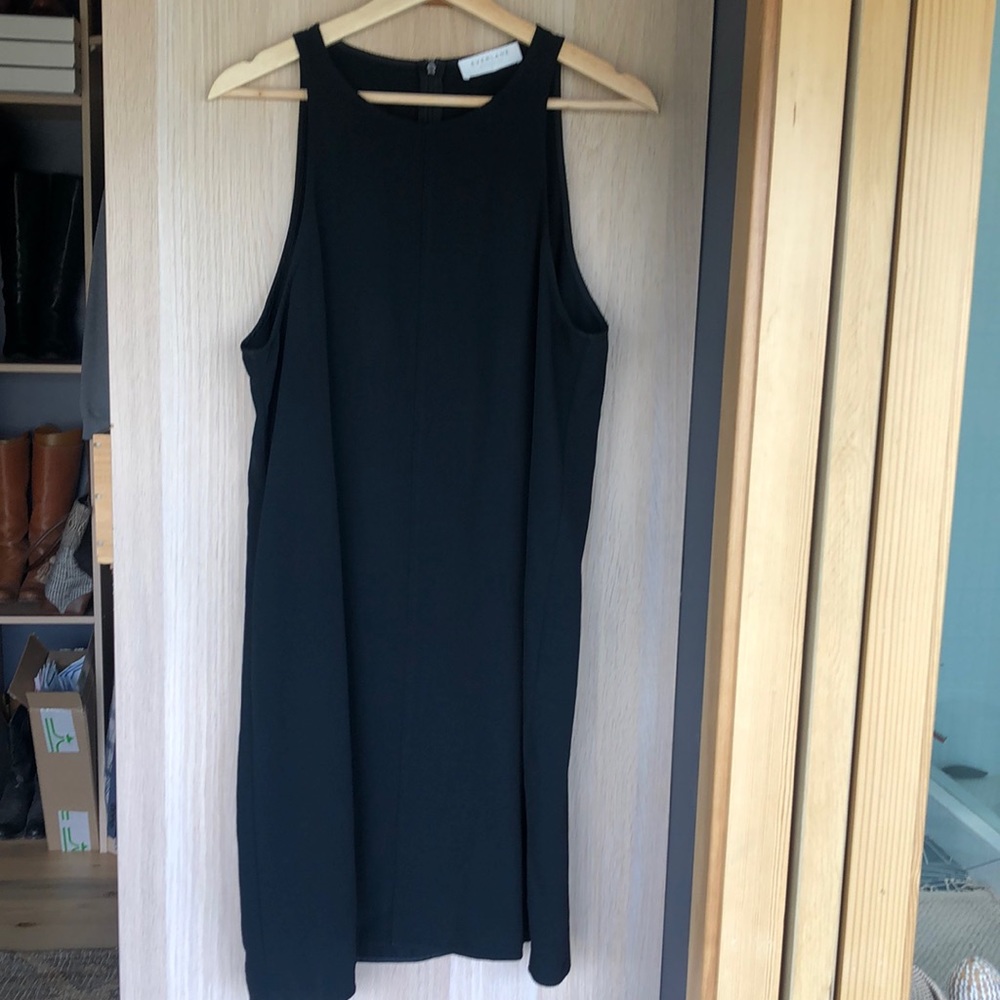 Everlane Go Weave Black Dress - 12.